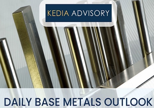 Buy Aluminium NOV @ 205 SL 203 TGT 208-210. MCX - Kedia Advisory